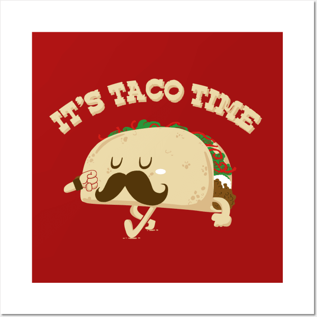 Taco Time Wall Art by bykai